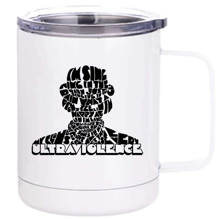 A CLOCKWORK ORANGE Front & Back 12oz Stainless Steel Tumbler Cup