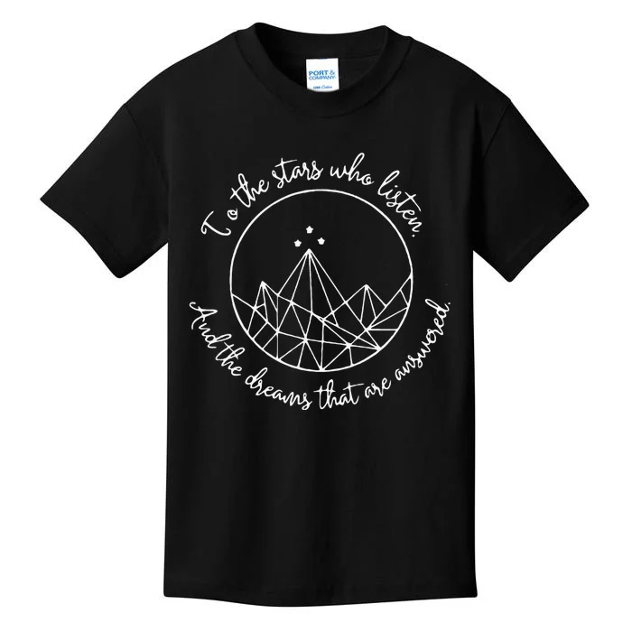 A Court Of Thorns And Roses Court Night Court Stars Dream Kids T-Shirt