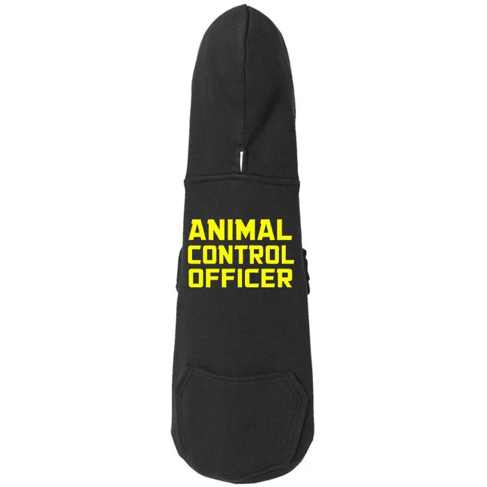 Animal Control Officer Halloween Costume Doggie 3-End Fleece Hoodie