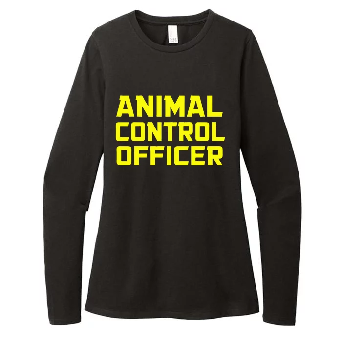 Animal Control Officer Halloween Costume Womens CVC Long Sleeve Shirt