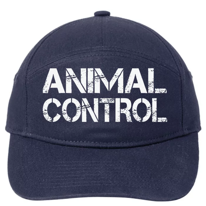 Animal Control Officer Halloween Costume Gift 7-Panel Snapback Hat