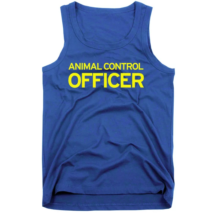 Animal Control Officer Halloween Costume Tank Top