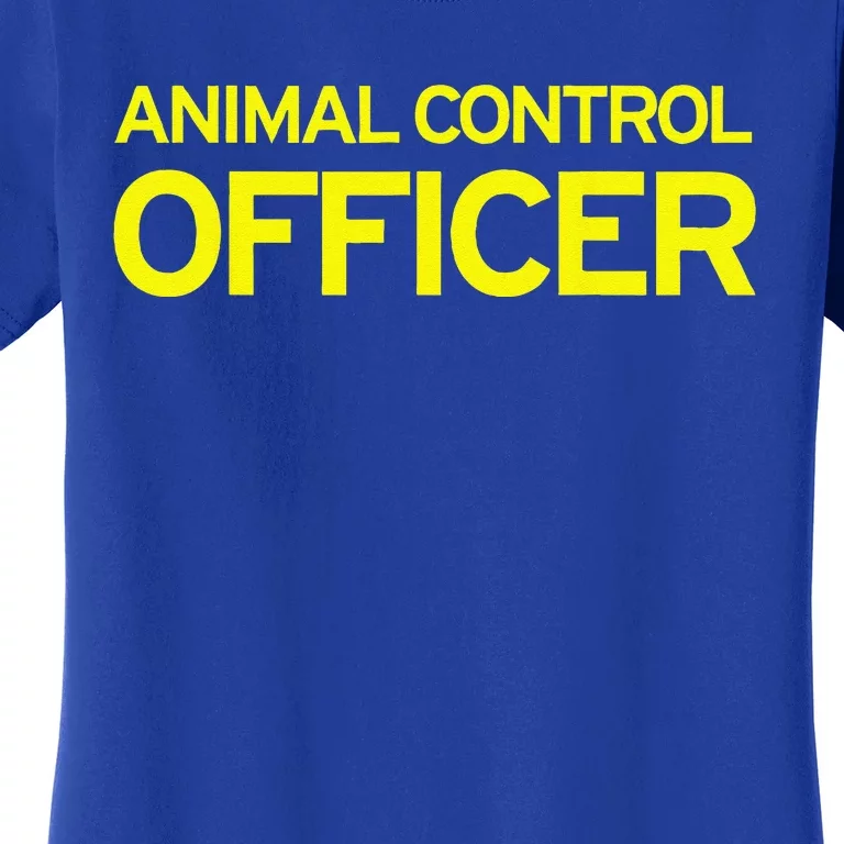 Animal Control Officer Halloween Costume Women's T-Shirt