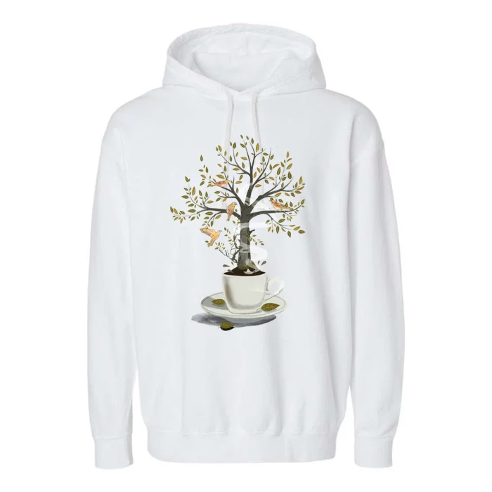 A Cup Of Dreams Garment-Dyed Fleece Hoodie