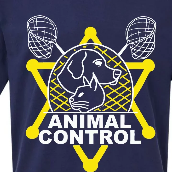 Animal Control Officer Catcher Cats Dogs Sueded Cloud Jersey T-Shirt