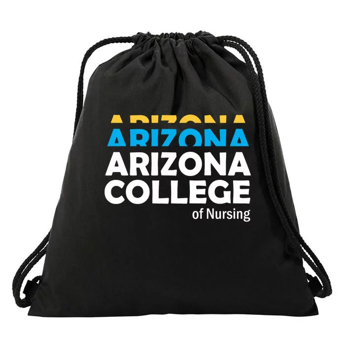 Arizona College Of Nursing Back To School Nurse Education Drawstring Bag