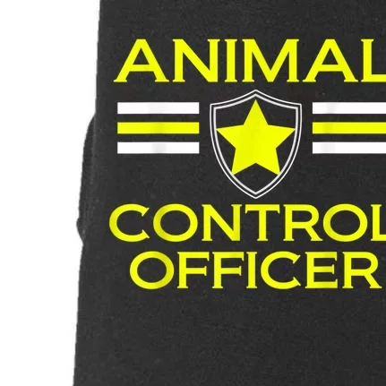 Animal Control Officer Doggie 3-End Fleece Hoodie