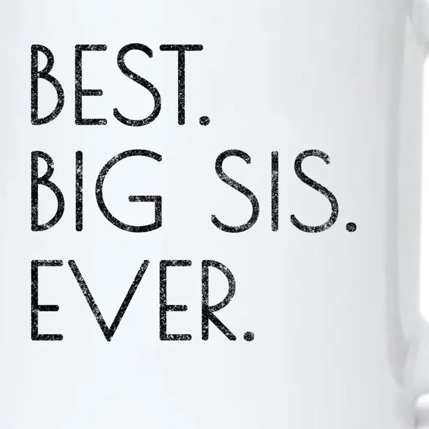 Awesome Cool Older Sister Gift Best Big Sis Ever Meaningful Gift Black Color Changing Mug