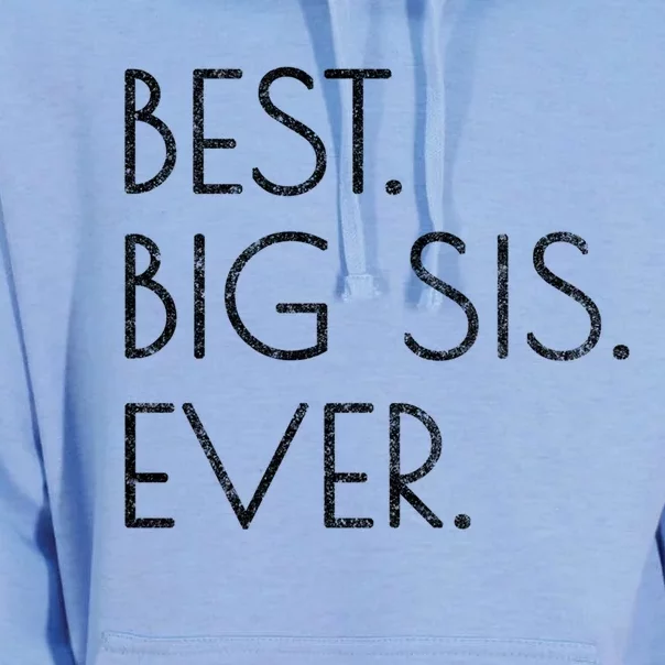 Awesome Cool Older Sister Gift Best Big Sis Ever Meaningful Gift Unisex Surf Hoodie