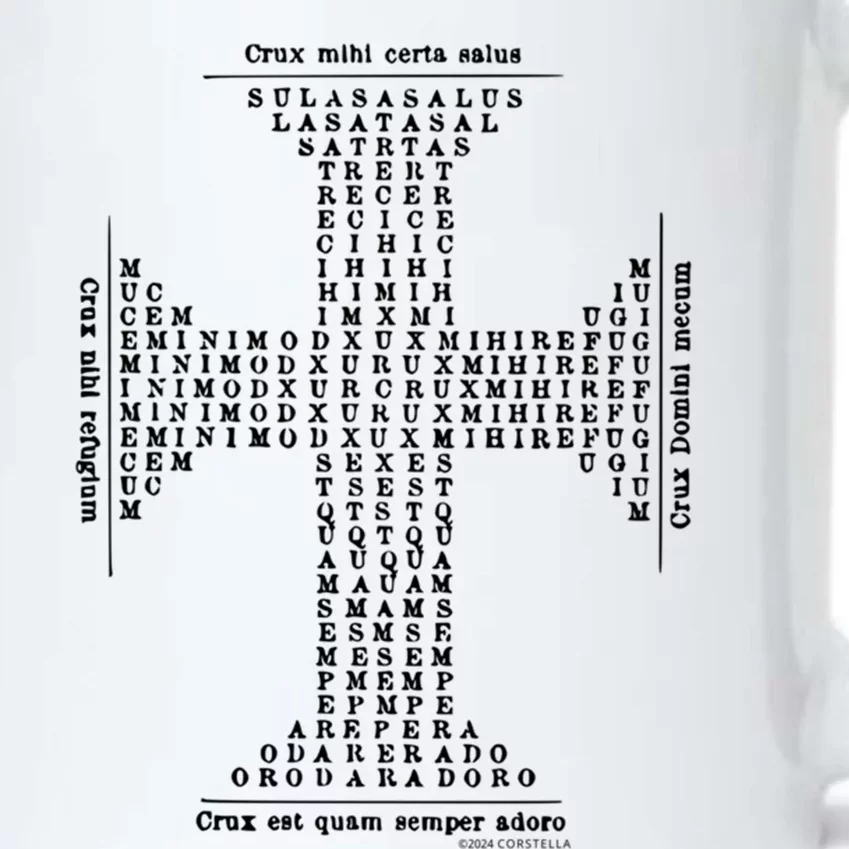 Angelic Cross Of Saint Thomas Aquinas Gift Black Color Changing Mug