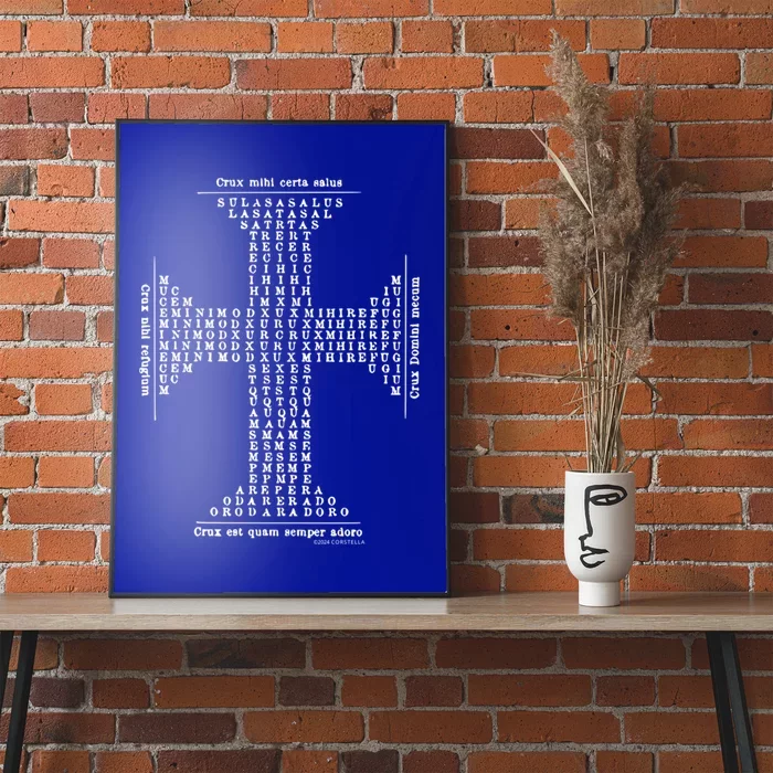 Angelic Cross Of Saint Thomas Aquinas Gift Poster