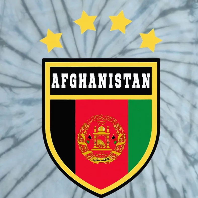 Afghanistan Coat Of Arms Flag Souvenir Kabul Tie-Dye T-Shirt