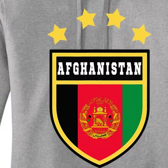 Afghanistan Coat Of Arms Flag Souvenir Kabul Women's Pullover Hoodie