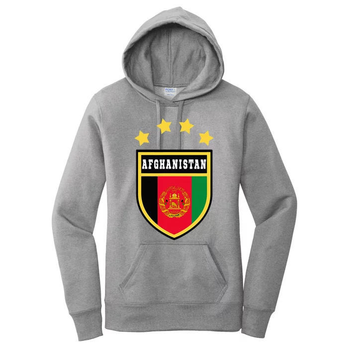 Afghanistan Coat Of Arms Flag Souvenir Kabul Women's Pullover Hoodie