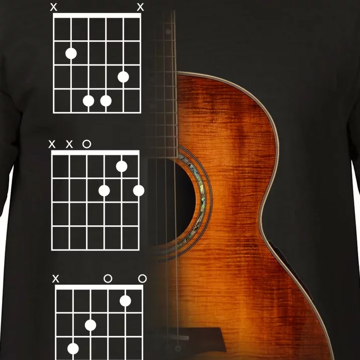 Acoustic Guitar Chords Comfort Colors T-Shirt