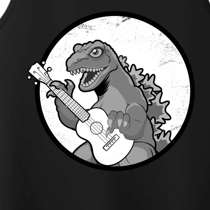 Acoustic Guitar Dinosaur Performance Tank