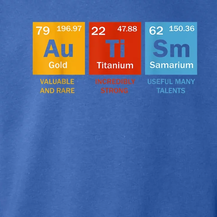 Autism Chemistry Periodic Table Elements Autism Awareness Toddler Hoodie