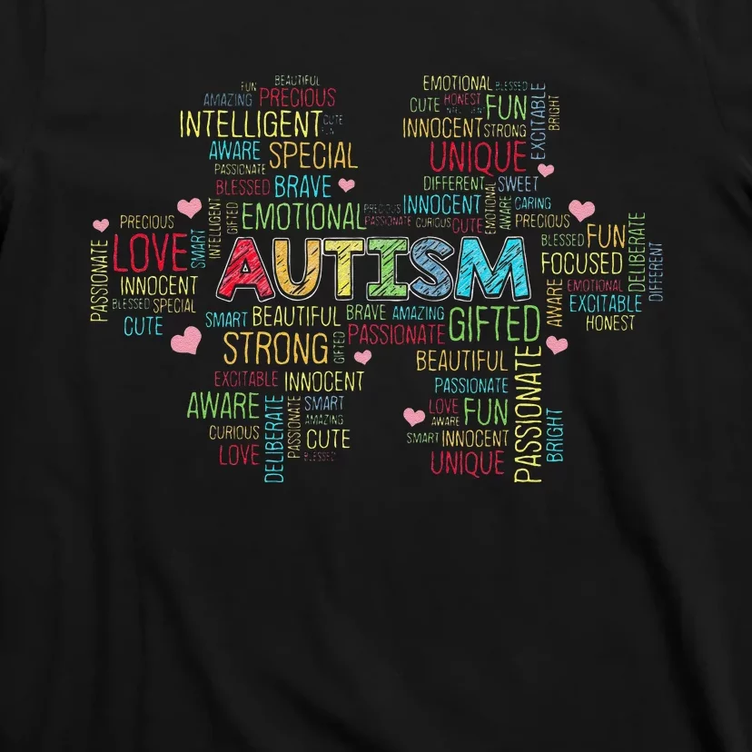 Autism Charm Puzzle World Autism Awareness Day T-Shirt