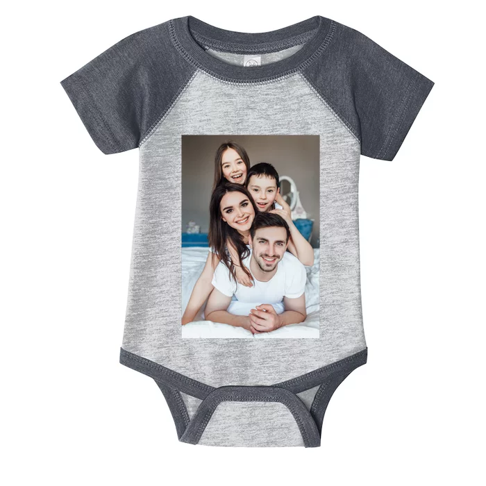 Add Custom Photo Picture Infant Baby Jersey Bodysuit