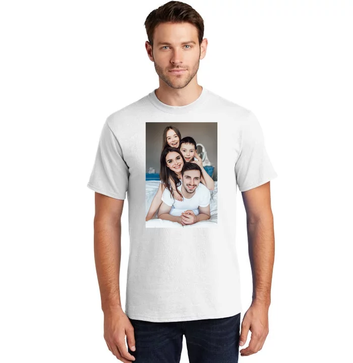 Add Custom Photo Picture Tall T-Shirt