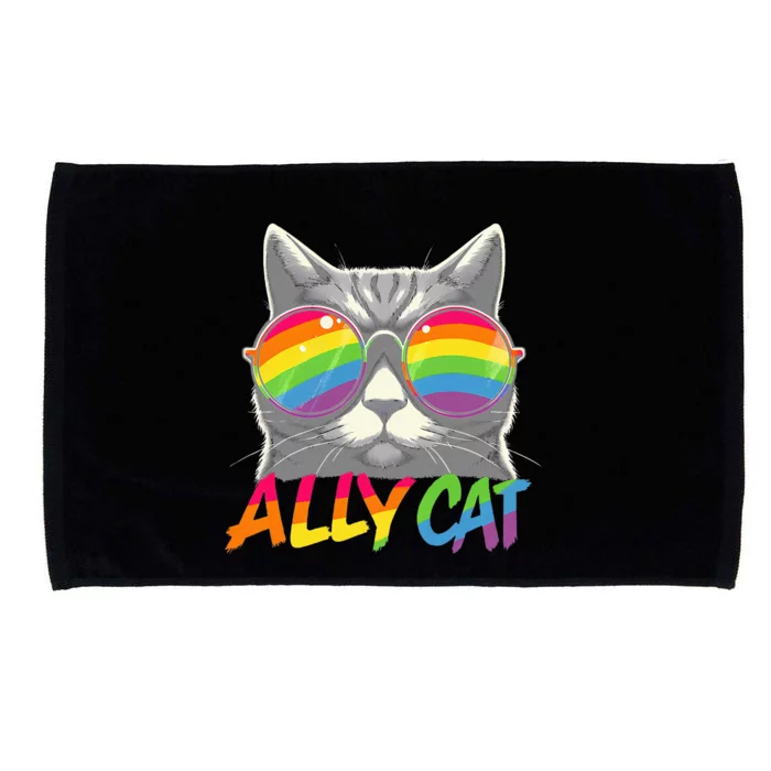 Ally Cat Pride Stuff Flag Transsexual Lgbt Microfiber Hand Towel