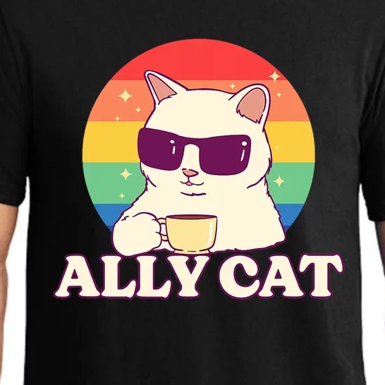 Ally Cat Pride Gift Pajama Set