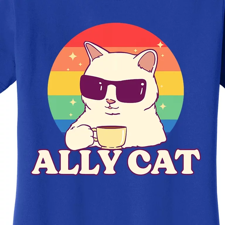 Ally Cat Pride Gift Women's T-Shirt