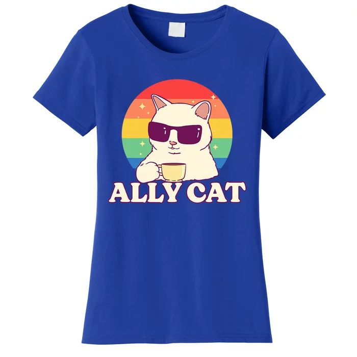 Ally Cat Pride Gift Women's T-Shirt