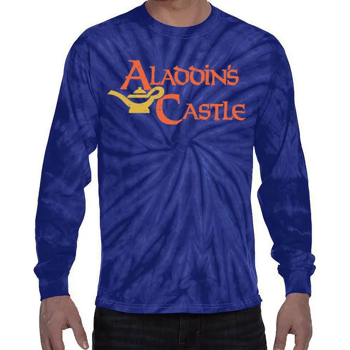 Aladdin&X27;S Castle Premium Tie-Dye Long Sleeve Shirt