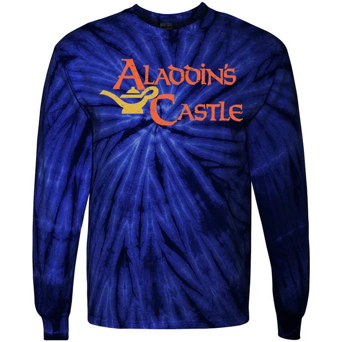 Aladdin&X27;S Castle Premium Tie-Dye Long Sleeve Shirt