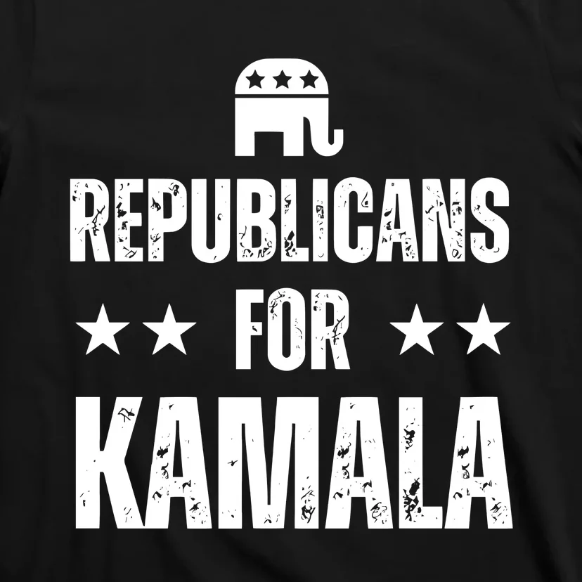 Alex Cole Republicans For Kamala Harris T-Shirt