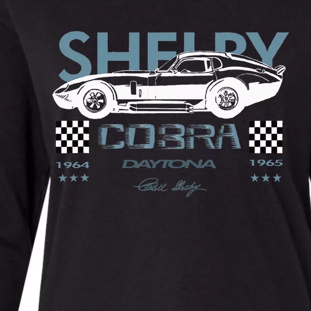 Ac Cobra Racecar Oldtimer Daytona Womens Cotton Relaxed Long Sleeve T-Shirt