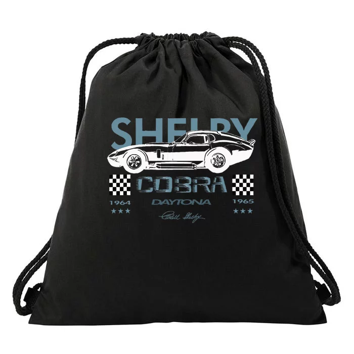 Ac Cobra Racecar Oldtimer Daytona Drawstring Bag