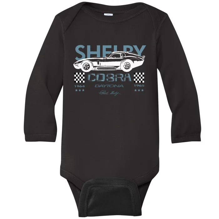 Ac Cobra Racecar Oldtimer Daytona Baby Long Sleeve Bodysuit