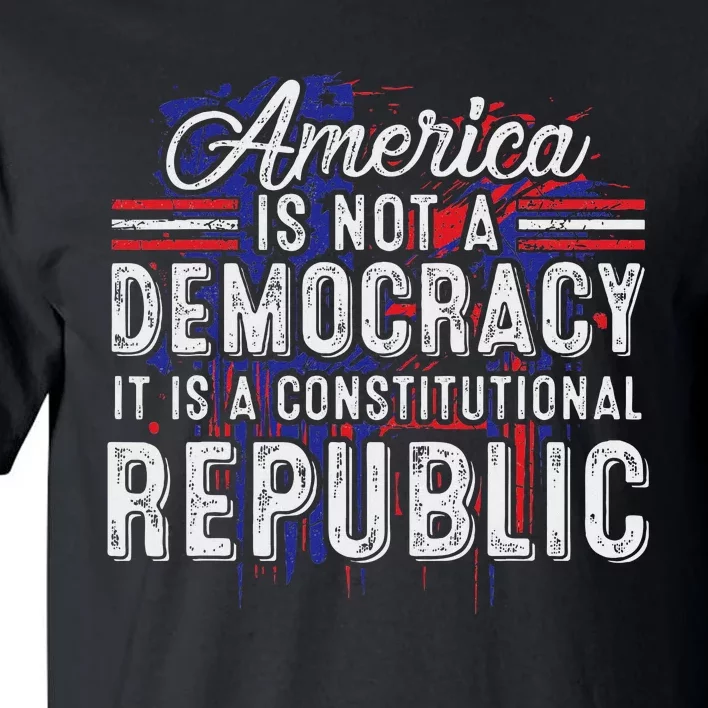 America Constitutional Republic Truth Tall T-Shirt