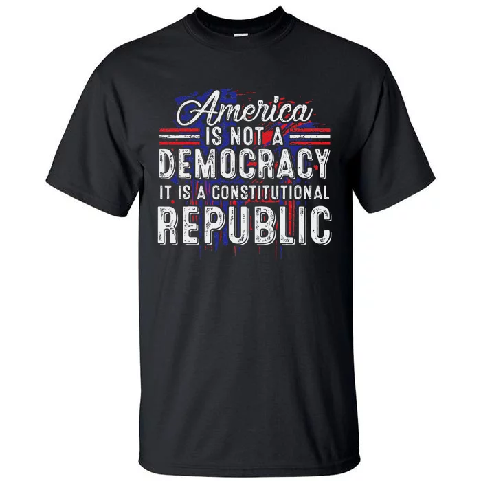 America Constitutional Republic Truth Tall T-Shirt