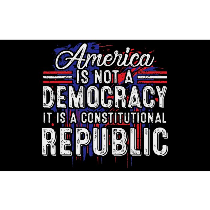 America Constitutional Republic Truth Bumper Sticker