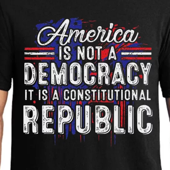 America Constitutional Republic Truth Pajama Set