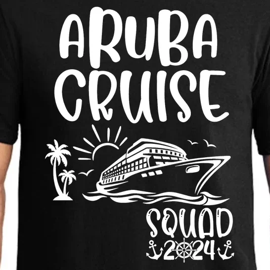 Aruba Cruise Squad 2024 Aruba Holiday Family Matching Cruise Pajama Set