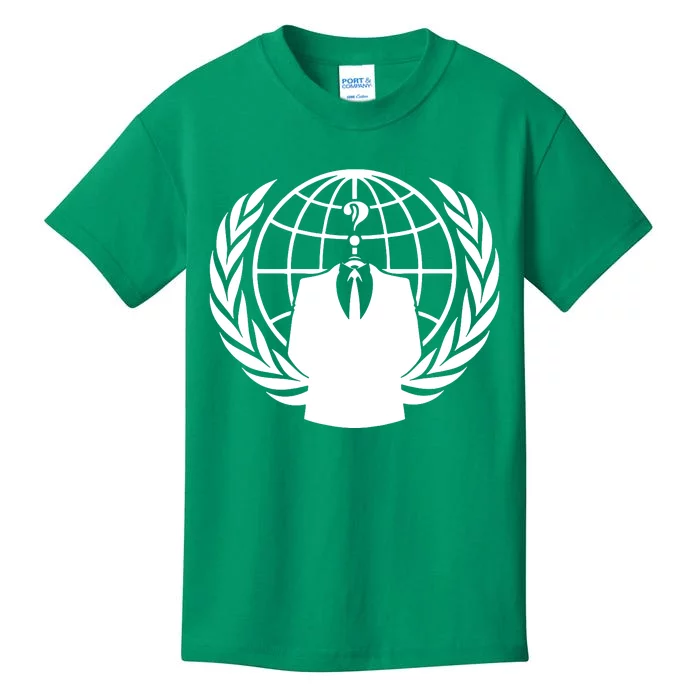 Anonymous Collective Symbol Kids T-Shirt