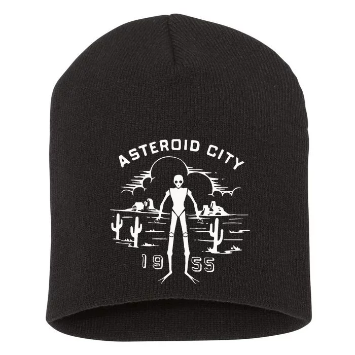 Asteroid City Spaceman 1955 Short Acrylic Beanie