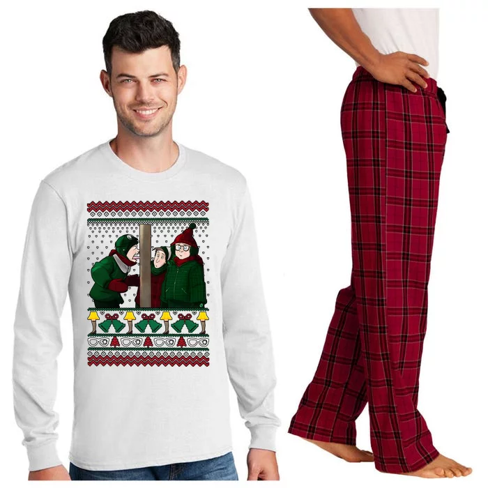 A Christmas Story Movie Ugly Christmas Merry Xmas Holiday Season Long Sleeve Pajama Set