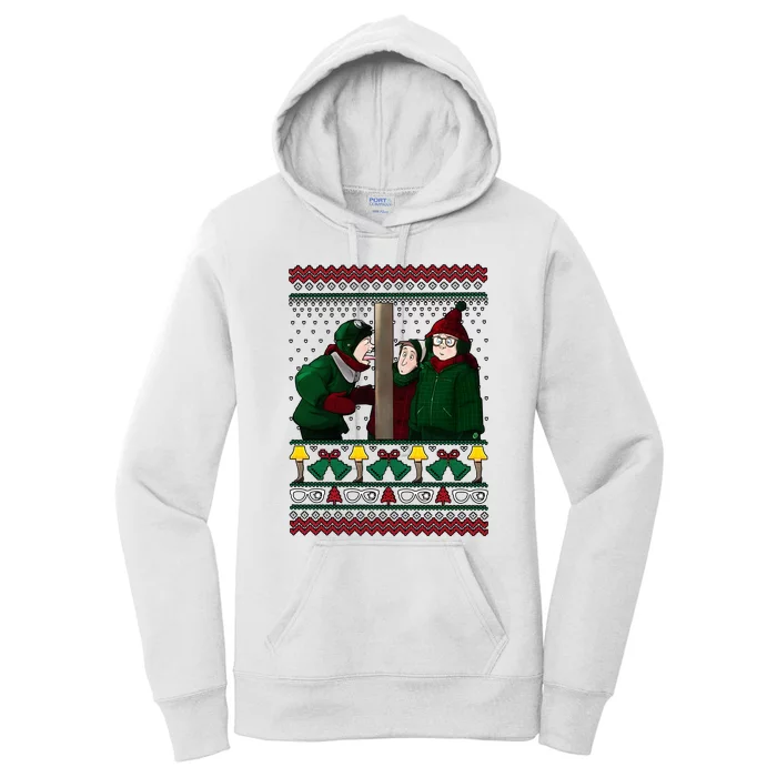 A Christmas Story Movie Ugly Christmas Merry Xmas Holiday Season Women's Pullover Hoodie