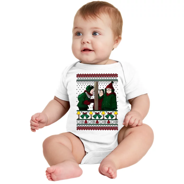 A Christmas Story Movie Ugly Christmas Merry Xmas Holiday Season Baby Bodysuit