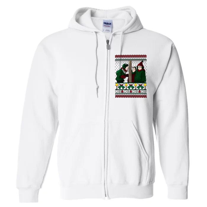 A Christmas Story Movie Ugly Christmas Merry Xmas Holiday Season Full Zip Hoodie