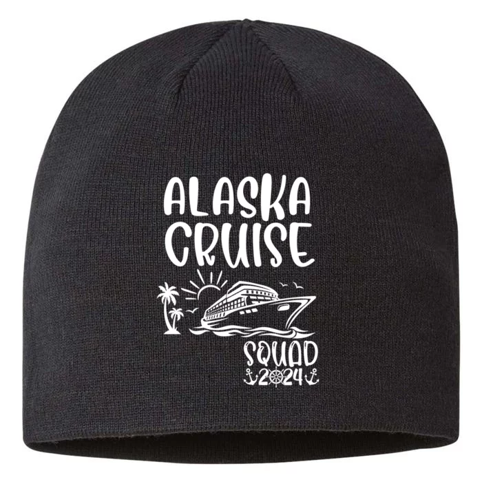 Alaska Cruise Squad 2024 Alaska Holiday Family Matching 8 1/2in Sustainable Knit Beanie