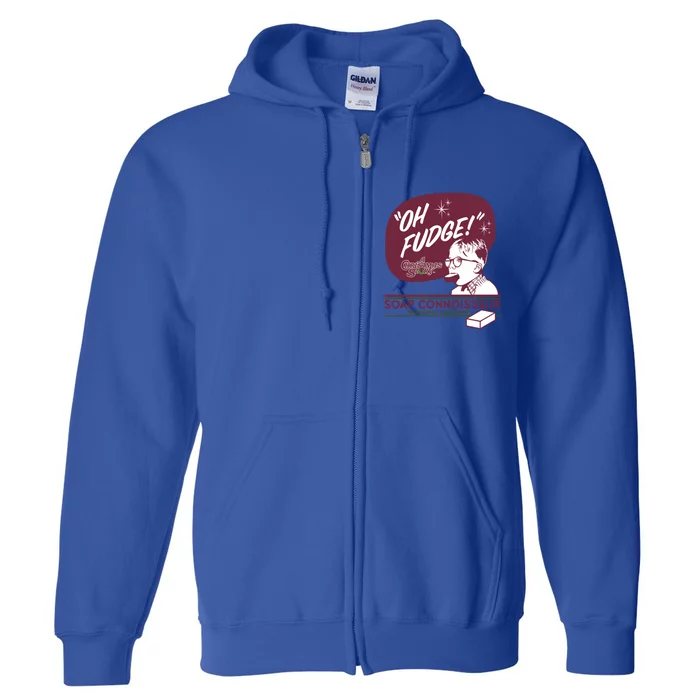 A Christmas Story Oh Fudge Soap Connoisseur Gift Full Zip Hoodie