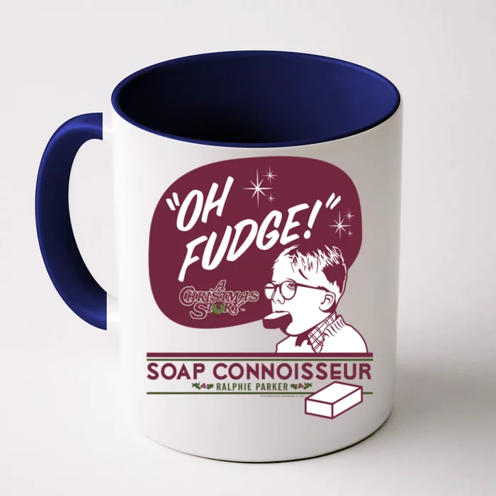 A Christmas Story Oh Fudge Soap Connoisseur Gift Front & Back Coffee Mug