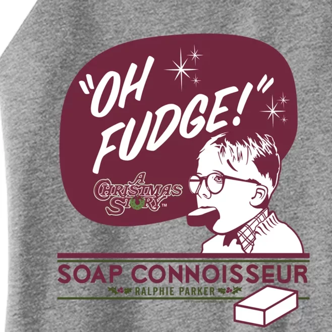 A Christmas Story Oh Fudge Soap Connoisseur Gift Women’s Perfect Tri Rocker Tank