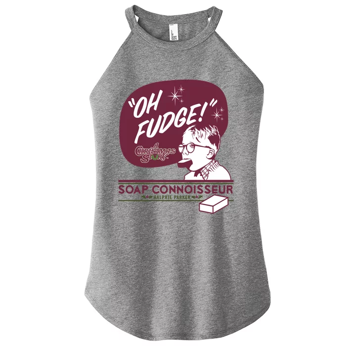 A Christmas Story Oh Fudge Soap Connoisseur Gift Women’s Perfect Tri Rocker Tank